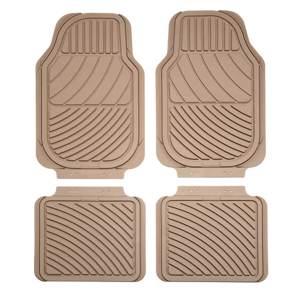 Carat, set 4 pcs universal pvc mats - Beige