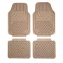 Carat, set 4 pcs universal pvc mats - Beige