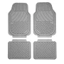 Carat, set 4 pcs universal pvc mats - Grey