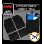 Drena 4, set of 4 pcs universal pvc car mats - Black