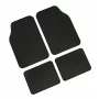 Drena 4 - univerzális 4 darabos pvc szőnyeg fekete