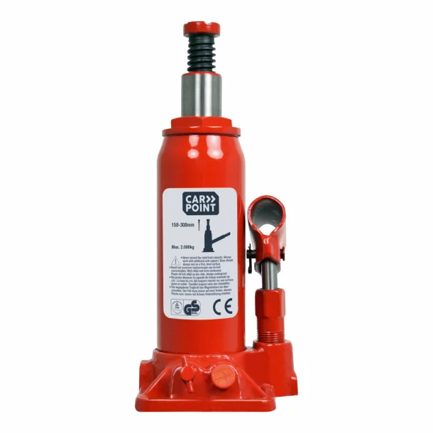 Carpoint hydraulic bottle jack - 2000 Kg - 2 To