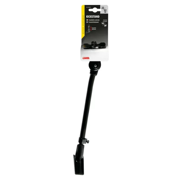 Light alloy adjustable central kickstand, 22-33 cm