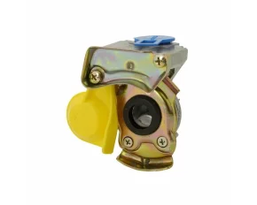 Kamar Coupling without pneumatic air valve 16mm - Female - Yellow