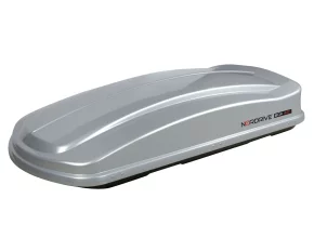 D-Box 430, ABS roof box, 430 ltrs - Shiny Silver