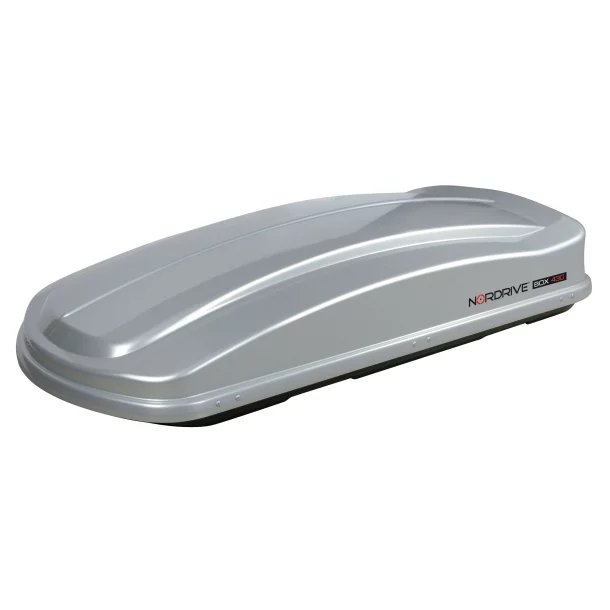 D-Box 430, ABS roof box, 430 ltrs - Shiny Silver