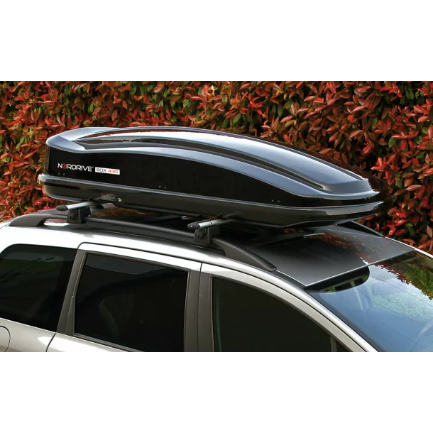 D-Box 430, ABS roof box, 430 ltrs - Shiny Black