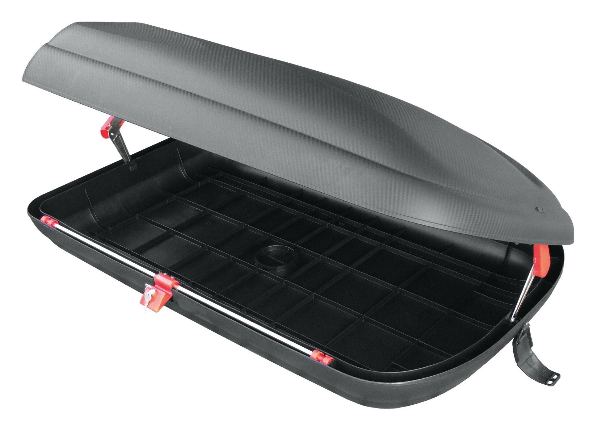 Grand-Prix, polypropylene roof boxes, 320 ltrs - Carbon black thumb