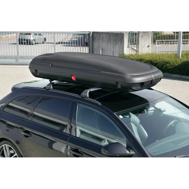 Grand-Prix, polypropylene roof boxes, 480 ltrs - Carbon black