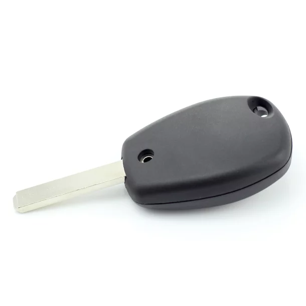 Dacia / Renault - Carcasa cheie cu 2 butoane si suport baterie din inox