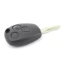 Dacia / Renault - Carcasa cheie cu 3 butoane si suport baterie din inox