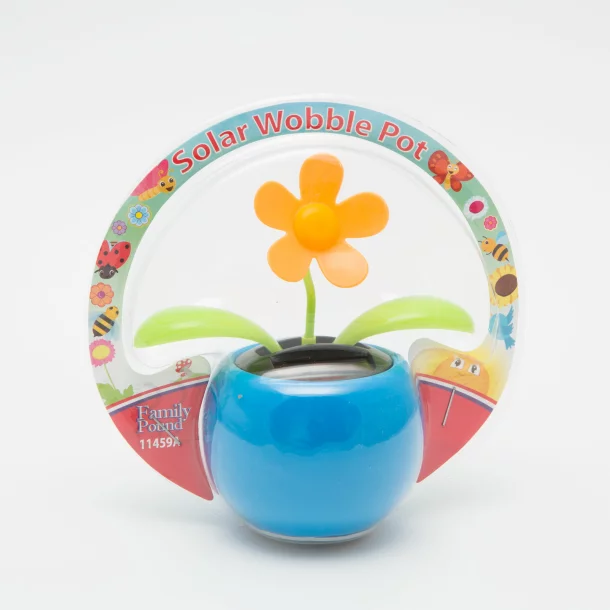 Solar Decoration - flower - assorted colours