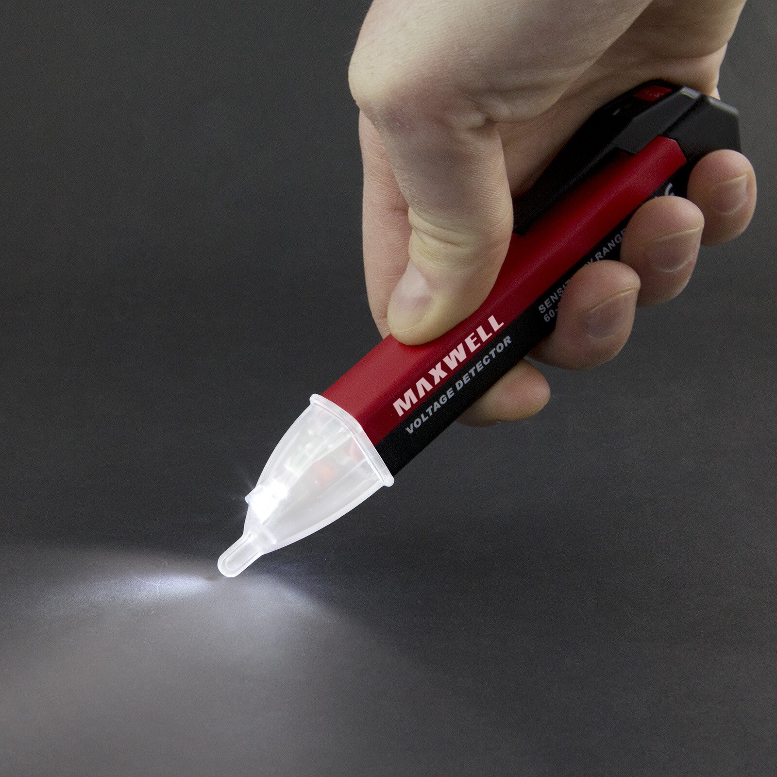 Detector de tensiune fara contact direct – cu lumina LED thumb