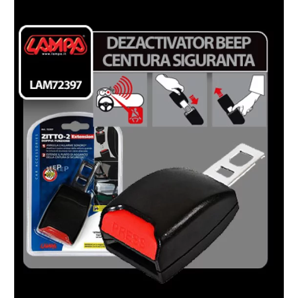 Dezactivator Beep centura siguranta Zitto-2 - Resigilat