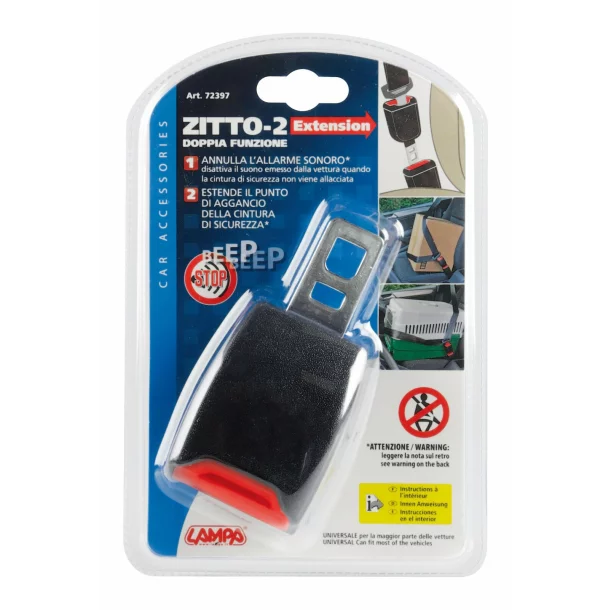 Zitto-2 Extension, beep-stopper for safety belt - Resealed