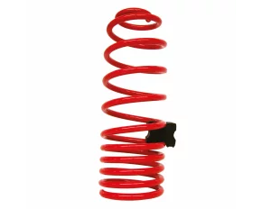 Spacers wound spring suspension