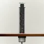 Distribuitor 3 prize camuflat în mobilier, USB- metalizat-satinat