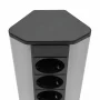 Distribuitor de colţ 5 x 250V, 16A / 2 x USB, 2,1A