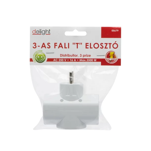 3-as fali &quot;T&quot; elosztó