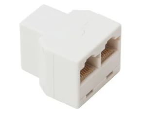 Distribuitor Y 8P8C1 soclu - 2 soclu