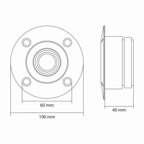 DOME 1,5” (38 mm) 100/200 W • 8 Ohm