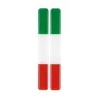Epoxy zászló díszcsíkok stilizáláshoz ragasztóval, 2db -15x138mm - Olaszország