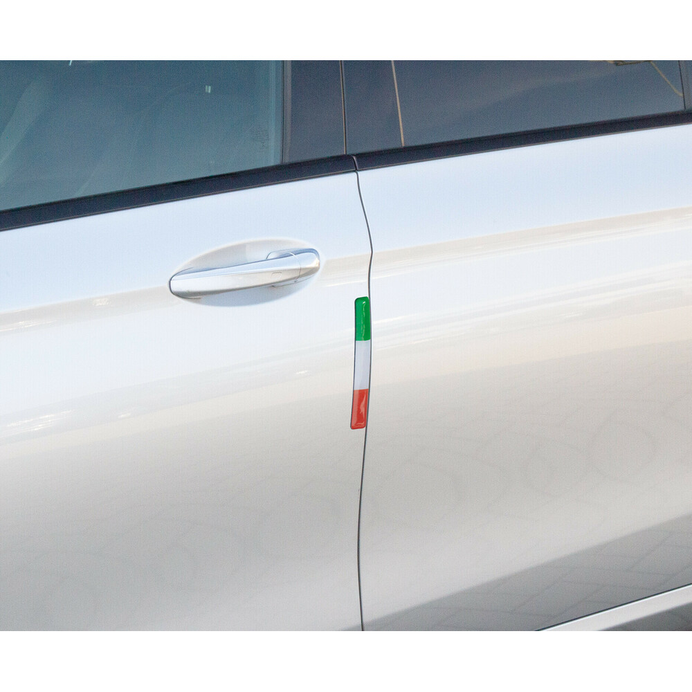 Flag-Italy, styling epoxy flag, 2 pcs - 15x138 mm thumb