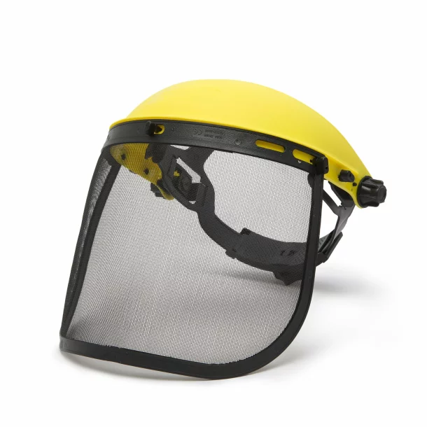 Protective Face Shield with Steel Mesh