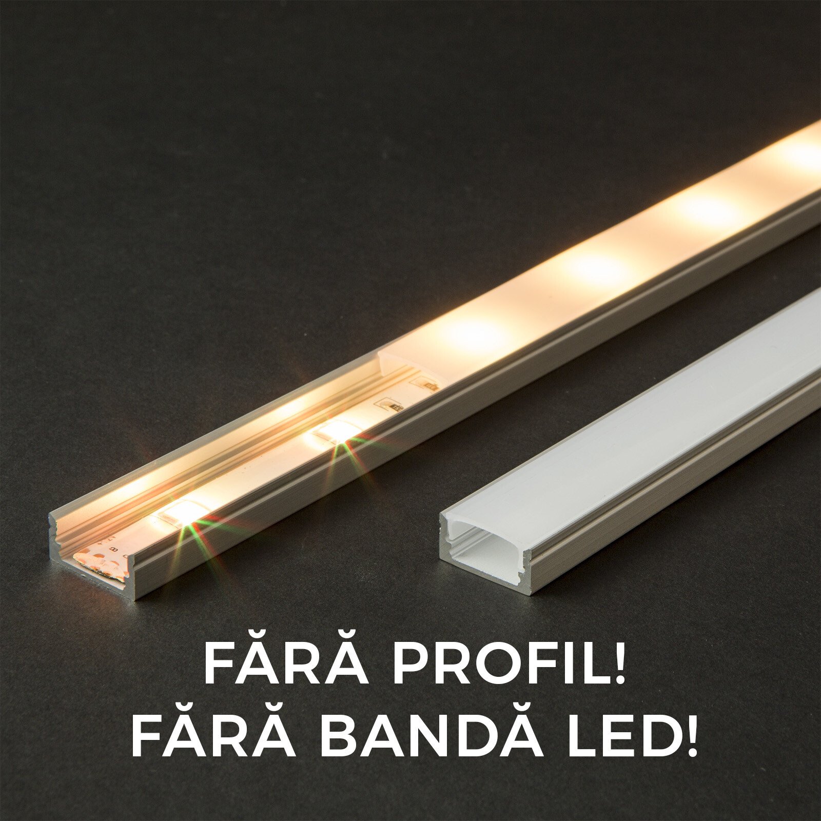 Ecran opal pt. profil aluminiu LED - 1000 mm thumb