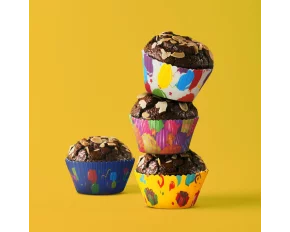 Muffin paper set - party - 100 pcs / pack