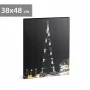 FAMILY POUND - Tablou cu LED - &quot;Burj Kalifa&quot;, 2 x AA, 38 x 48 cm