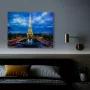 FAMILY POUND - Tablou cu LED - &quot;Turnul Eiffel&quot;, 2 x AA, 38 x 48 cm