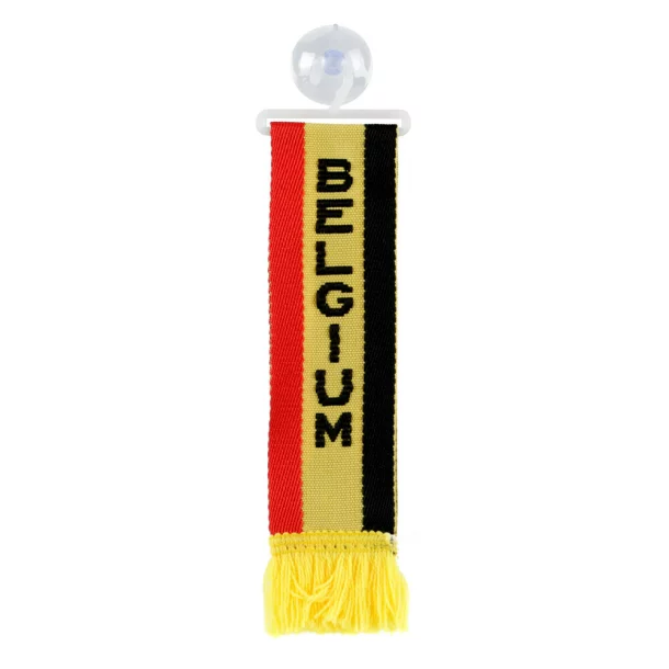 Kis zászló tapadókoronggal - Belgium