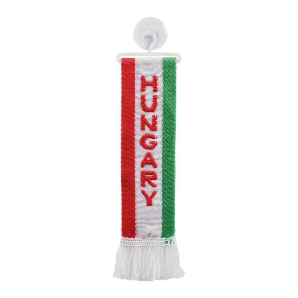 Kis zászló tapadókoronggal - Hungary