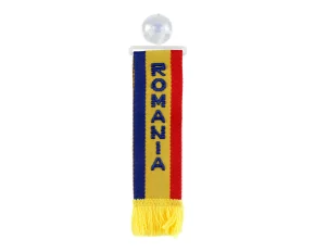 Kis zászló tapadókoronggal - Románia
