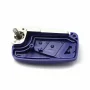Fiat - Carcasa cheie tip briceag, 3 butoane, albastru