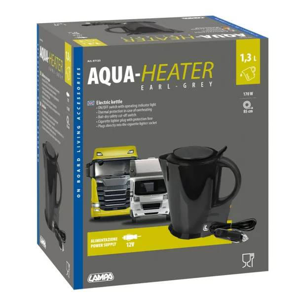 Aqua-Heater Earl Grey, electric kettle - 12V - 170W