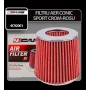 Filtru aer conic sport 4Cars - Crom/Rosu