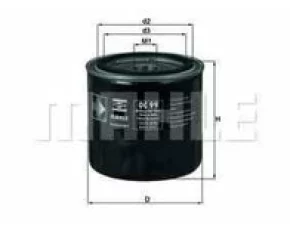 Filtru ulei Clean - Renault Clio II /Laguna II /Trafic