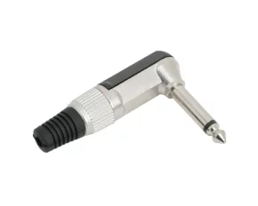 Fisa JACK 90°executie ranforsatmono • 6,3 mm