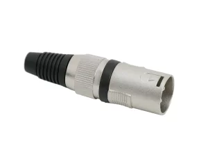 XLR plug • 3 poles