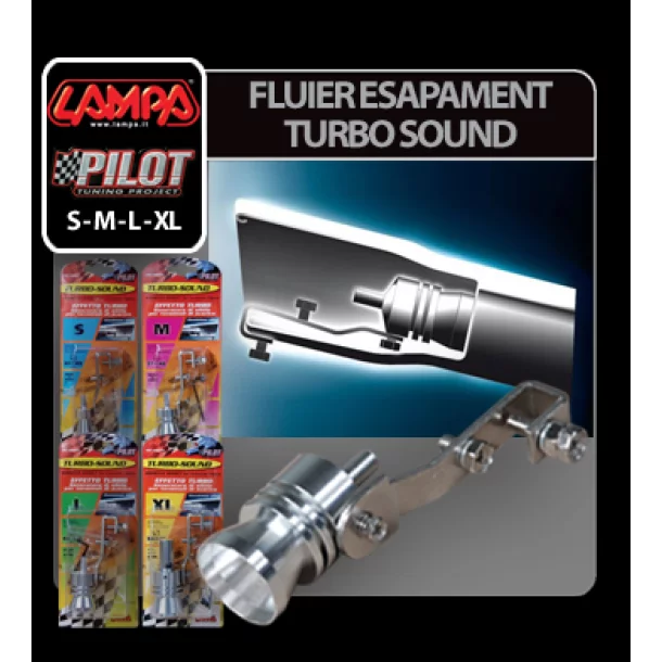 Turbo Sound kipufugó fütyűlő - L
