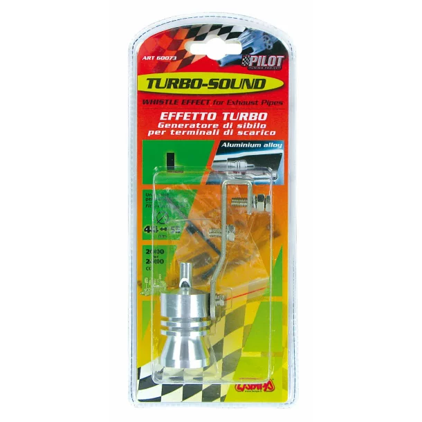 Whistle effect for exhaust pipes Turbo Sound - L