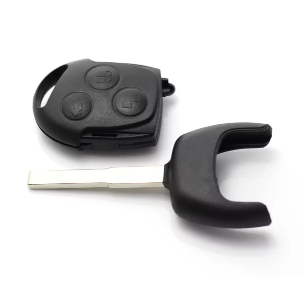 Ford - Carcasa cheie cu 3 butoane si suport baterie