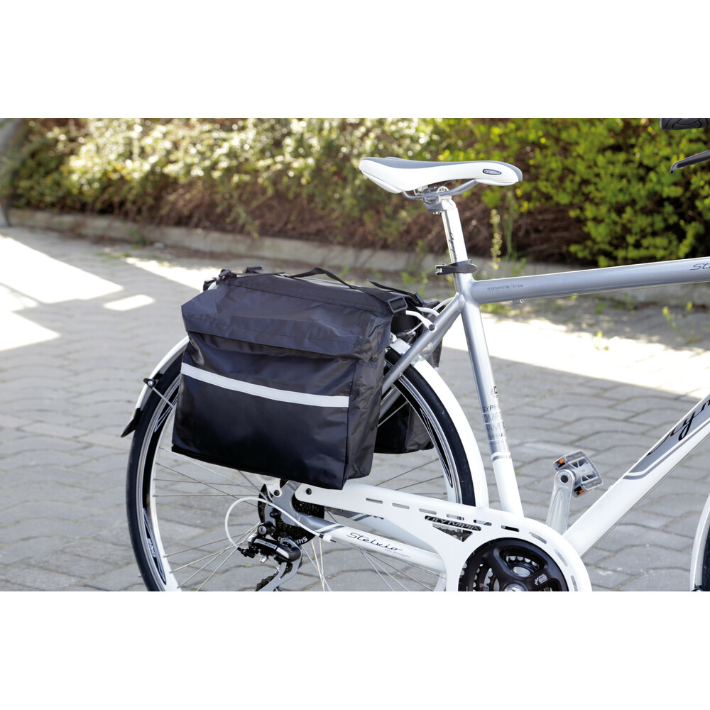 Geanta dubla portbagaj spate bicicleta Maxi BAG-10 - Capacitate 14l thumb