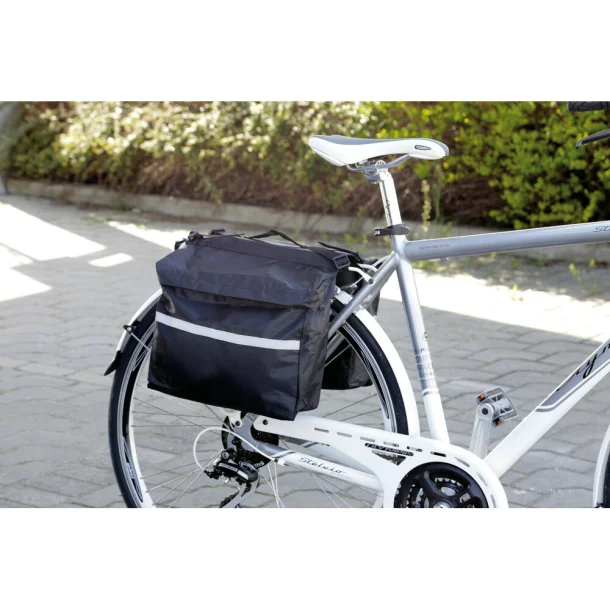 Maxi BAG-10 dupla kerékpár táska a hátsó csomagtartóra - 14l
