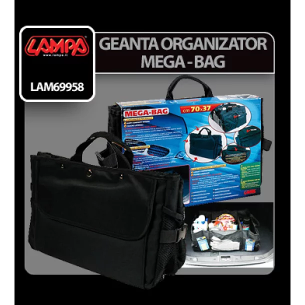 Mega-Bag trunk organizer