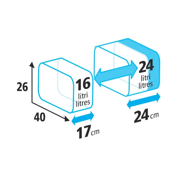 T-Maxter Side motorkerékpár nyeregtáskák 2db