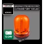 Multifunctional DIN-mount base warning light 100LED - 12/24V