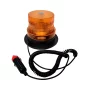 LED Yellow strobe beacon with magnet 12/24V